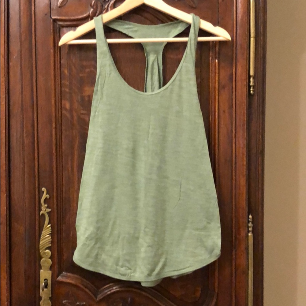Green Lululemon Tank